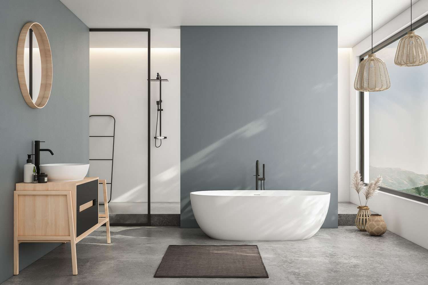 Stylish bathroom